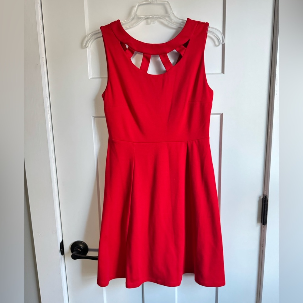 Kandy Kiss Stretch Red Dress 4